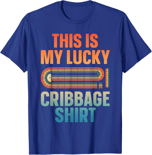 Cool Cribbage Design Women Card Game Cribbage Lover T-Shirt - T-Shirt | Royal