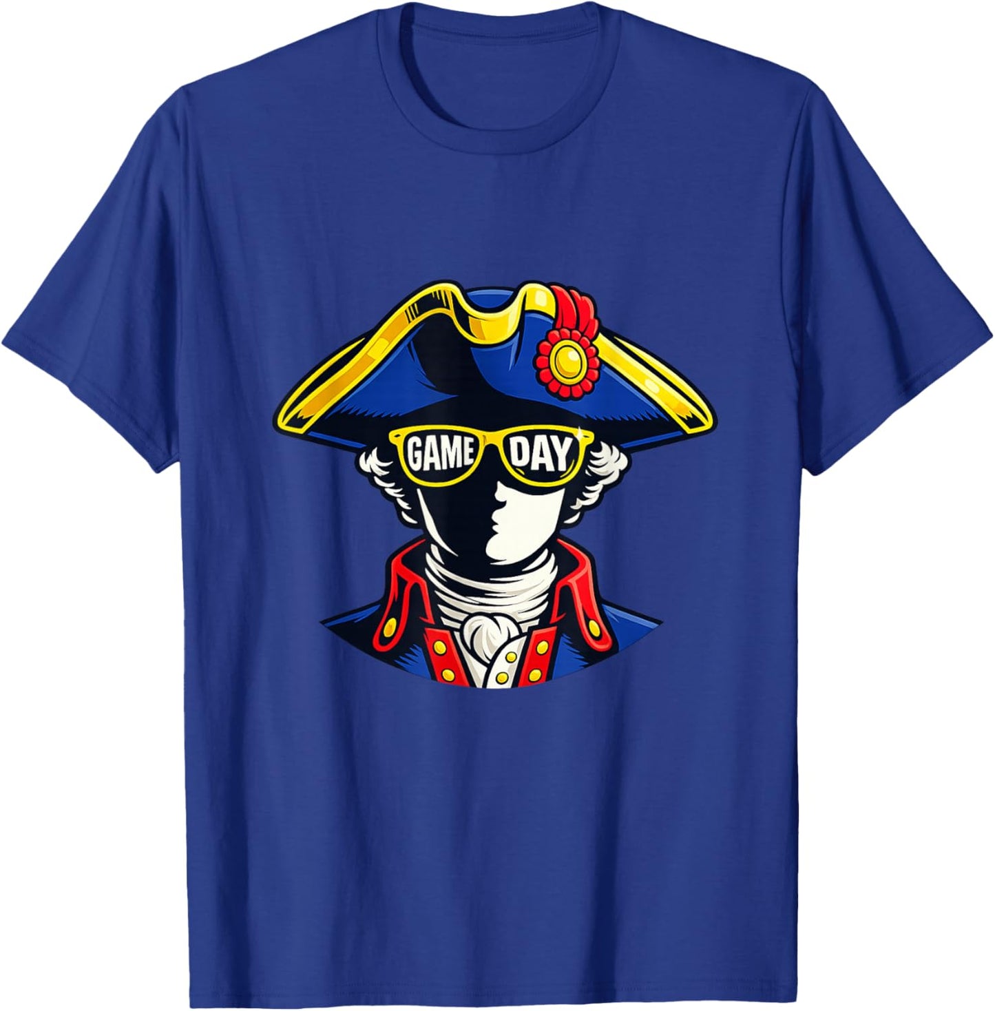 Funny Patriotic Joke | Boston 2026 Gifts | Game T-Shirt - T-Shirt | Royal