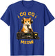 Funny Cat Ham Radio Operator T-Shirt - T-Shirt | Royal