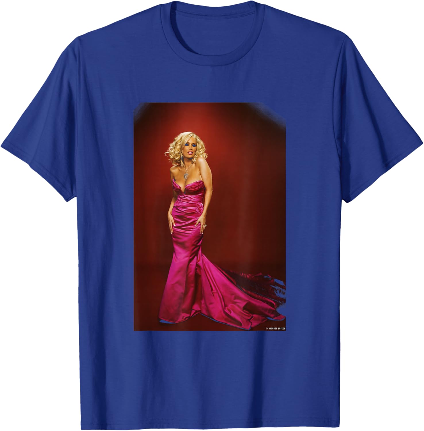 Porn Actor Jenna Jameson Adult Film by Michael Grecco T-Shirt - T-Shirt | Royal