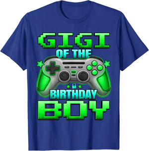 Gigi of The Birthday Boy Matching Family Grand Mother T-Shirt - T-Shirt | Royal