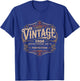 70th Birthday 2026, Funny Vintage Age, Born 1956 T-Shirt - T-Shirt | Royal