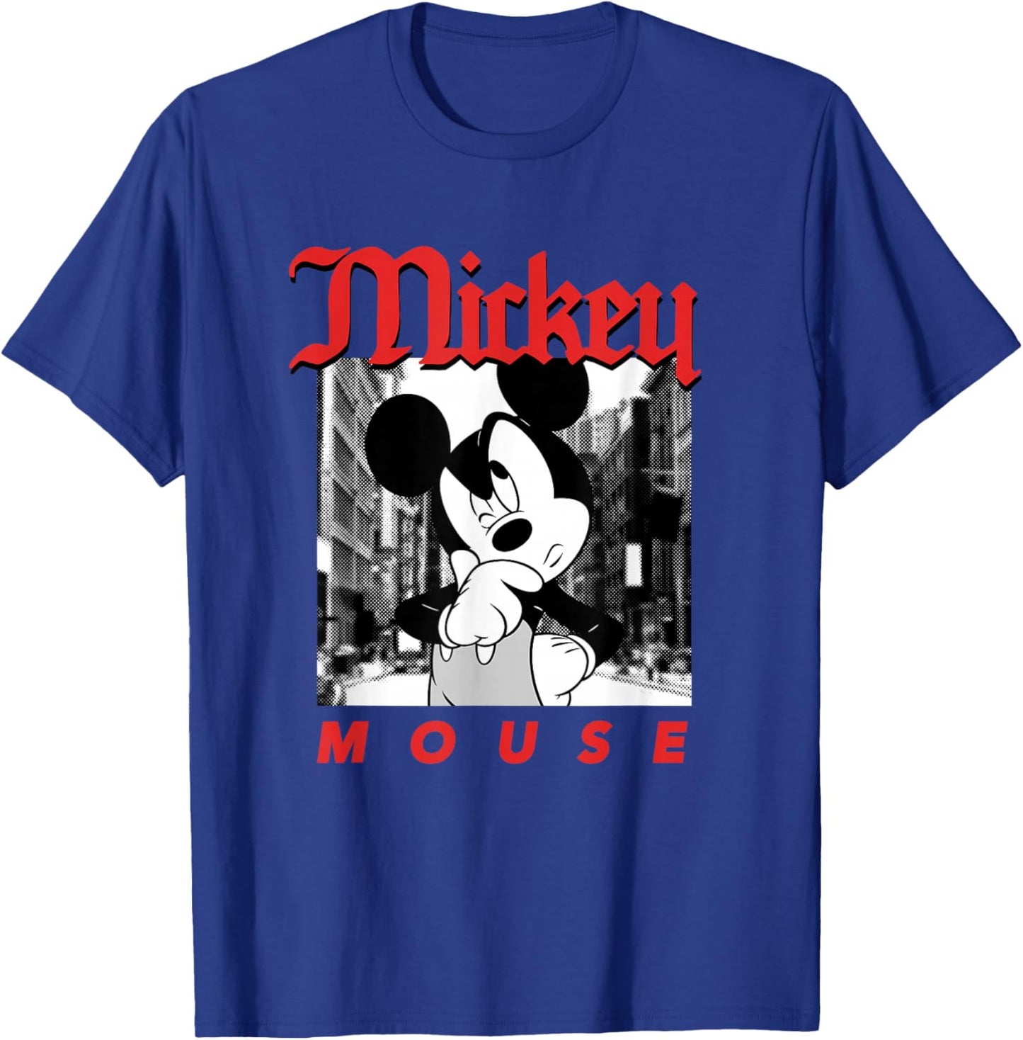 Disney Mickey and Friends Vintage Urban Streetwear T-Shirt - T-Shirt | Royal