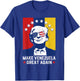 Make Venezuela Great Again 2026 Funny Trump Meme T-Shirt - T-Shirt | Royal
