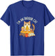 I'm an Indoor CAT Cute Pizza Gaming Reading Relaxed Kitty T-Shirt - T-Shirt | Royal