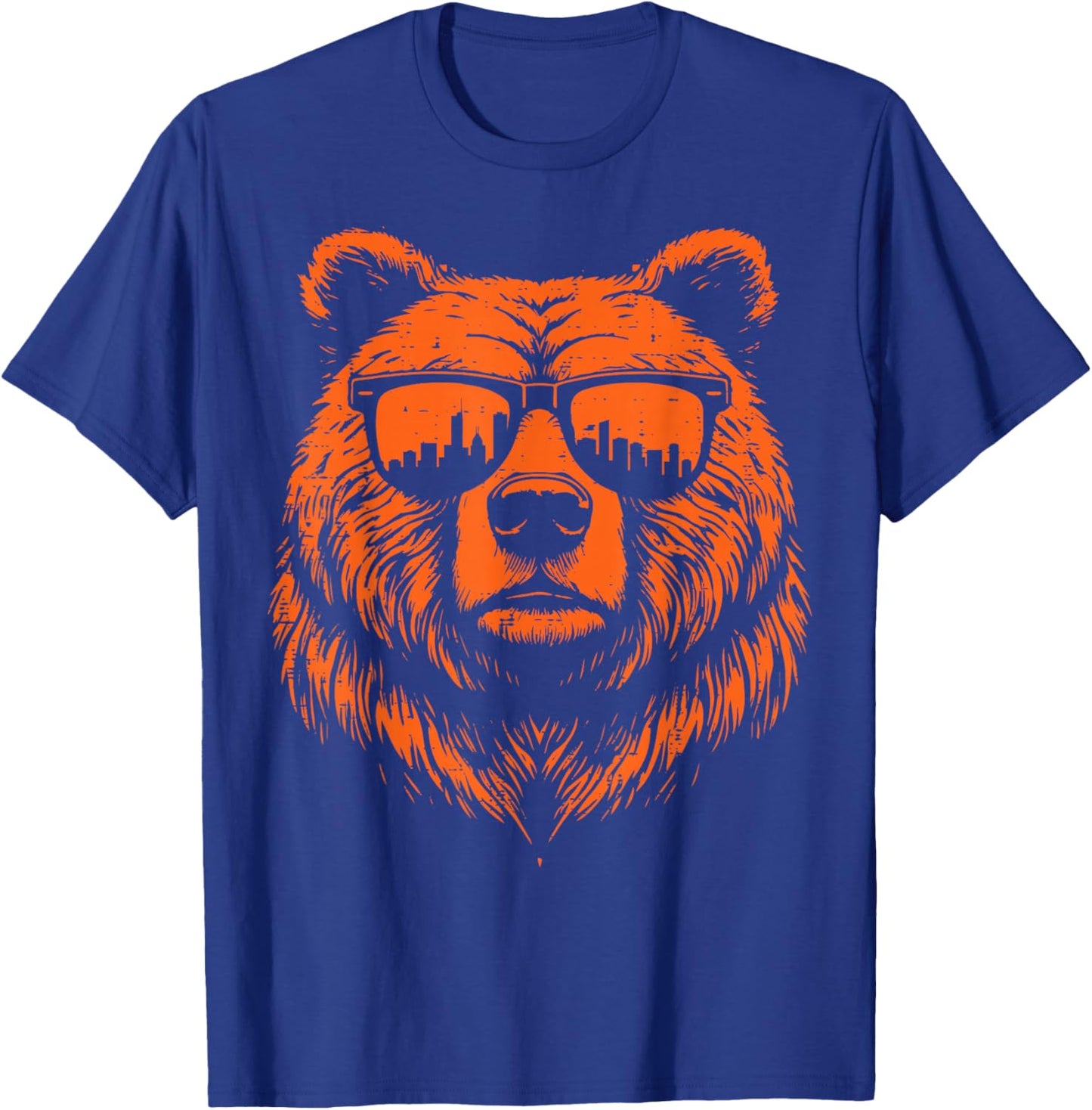 Bear Sunglasses Women Kids Boys Girls Men Youth Teen T-Shirt - T-Shirt | Royal