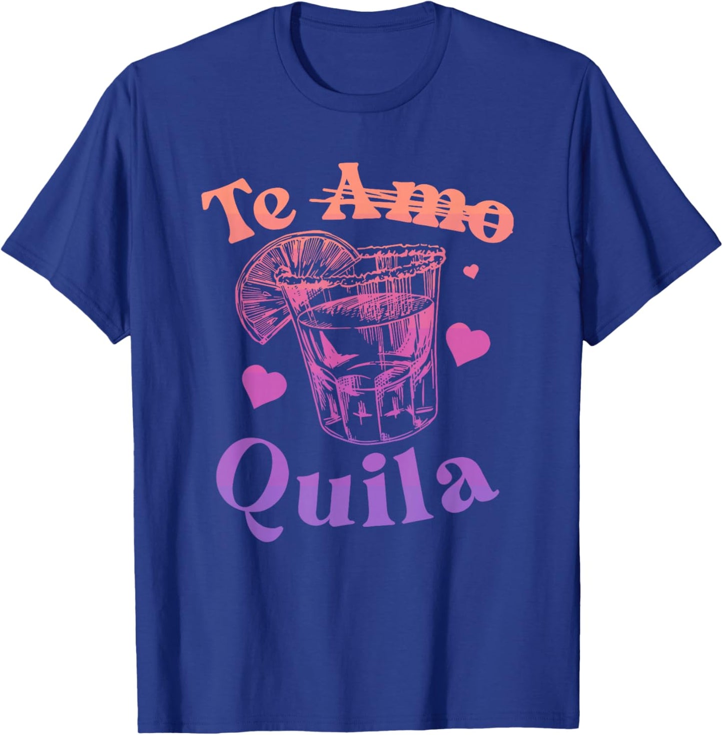 Drink Quote T-Shirt - T-Shirt | Royal