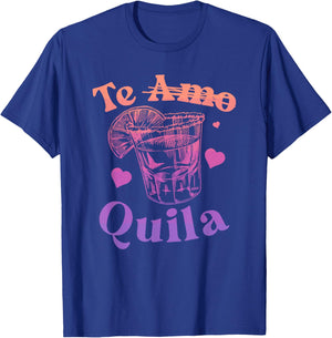 Drink Quote T-Shirt - T-Shirt | Royal