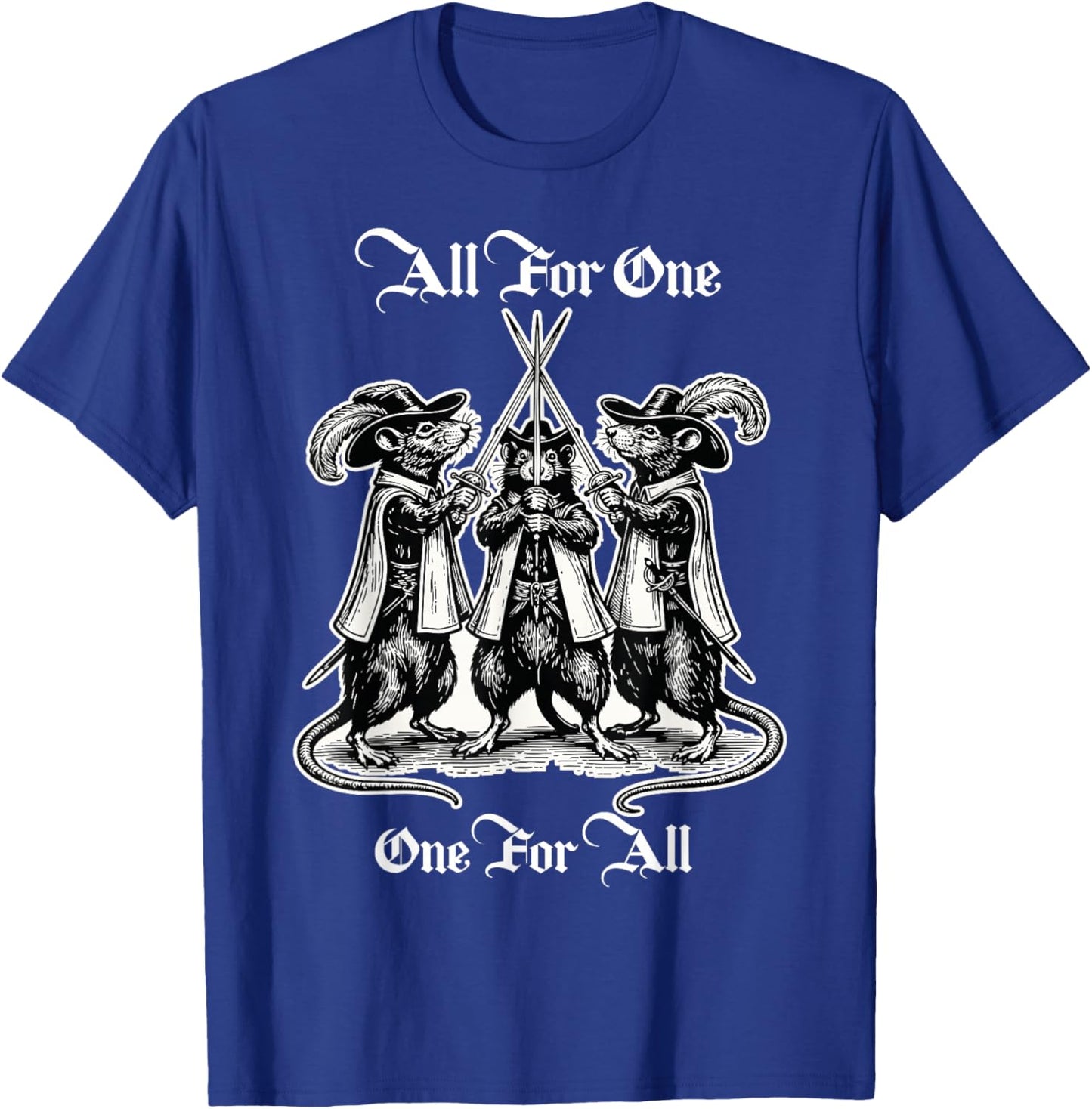 The Three Musketeers as Rats T-Shirt - T-Shirt | Royal