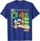 Sonic The Hedgehog - Team Sonic Touchdown T-Shirt - T-Shirt | Royal