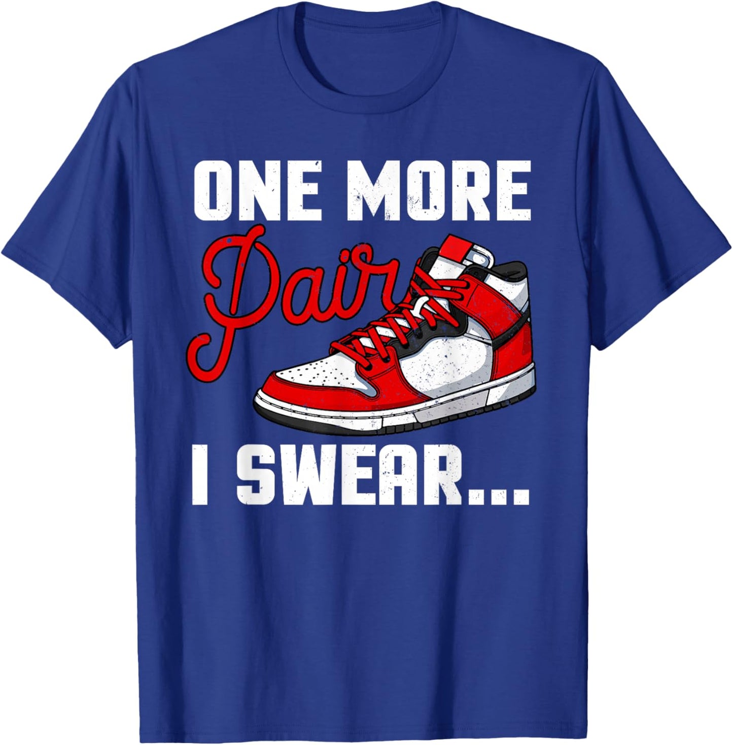 Funny Sneaker Design Women Shoe Head Sneaker Lovers T-Shirt - T-Shirt | Royal