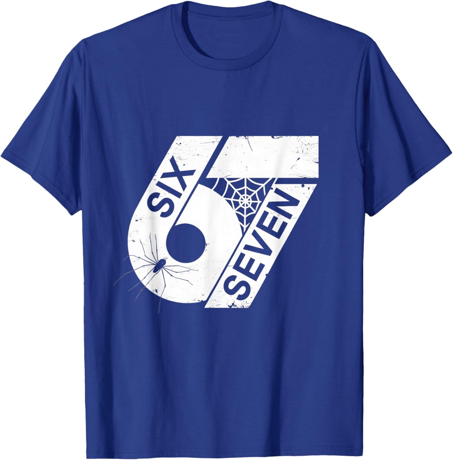 Six Seven 6 7 Meme 6 7 Halloween Costume T-Shirt - T-Shirt | Royal