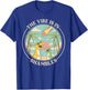 The Vibe is in Shambles Sarcastic Dinosaur Extinction Summer T-Shirt - T-Shirt | Royal