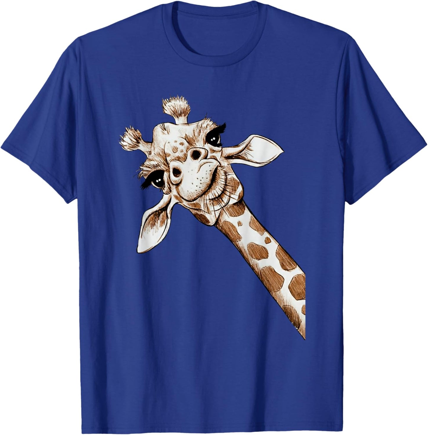 Love Giraffes Cute Giraffe Lovers Men Women Kids Costume T-Shirt - T-Shirt | Royal