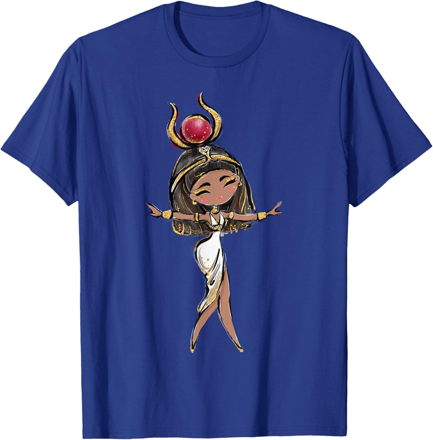 Hathor Ancient Egyptian Egypt Trip Art Decor T-Shirt - T-Shirt | Royal