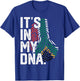 South Africa Roots Flag Fingerprint Graphic Patriotic T-Shirt - T-Shirt | Royal