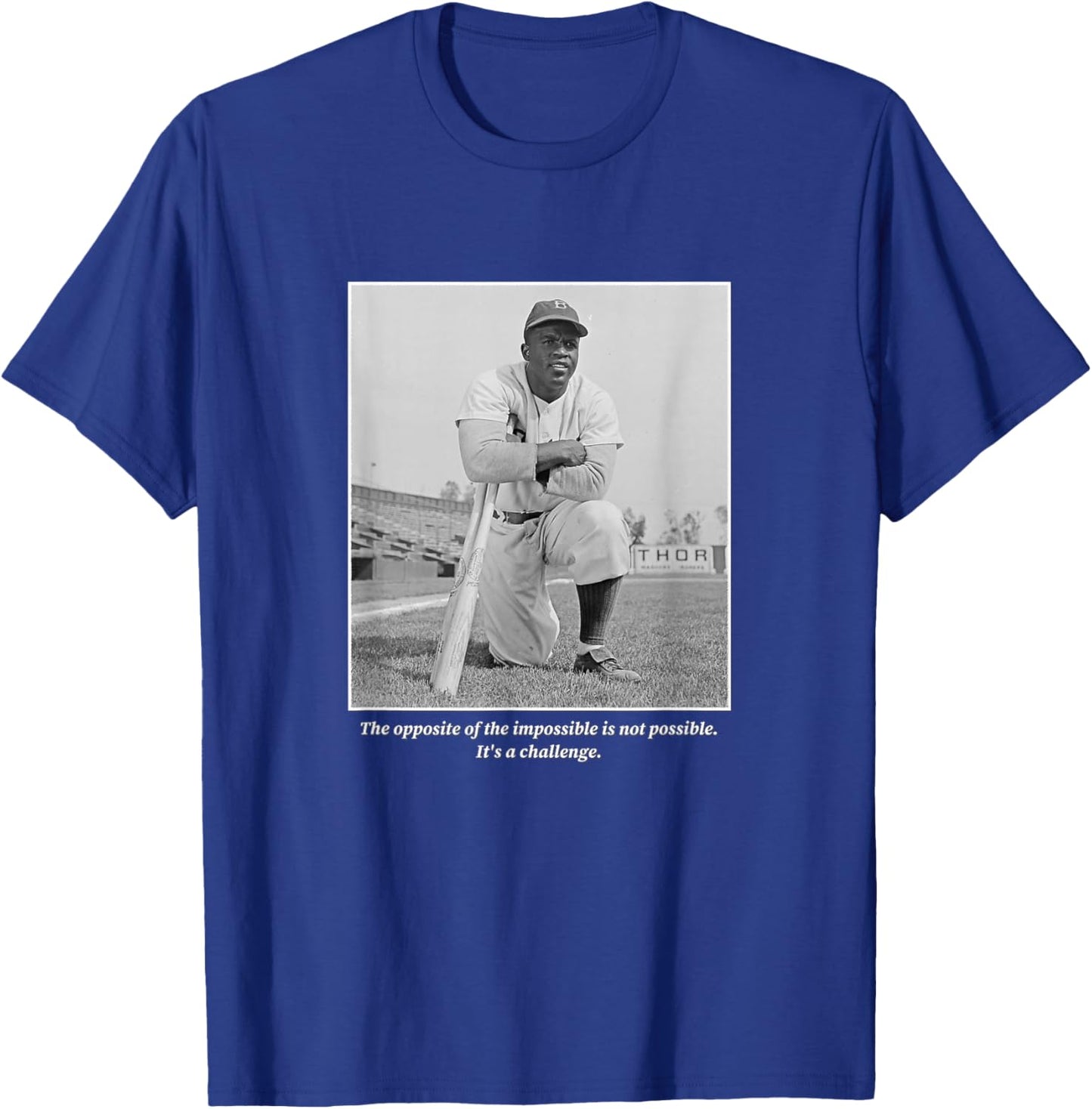 Jackie Robinson_005 T-Shirt - T-Shirt | Royal