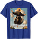 St Joseph of Cupertino, Catholic Saint Design Christian Gift T-Shirt - T-Shirt | Royal