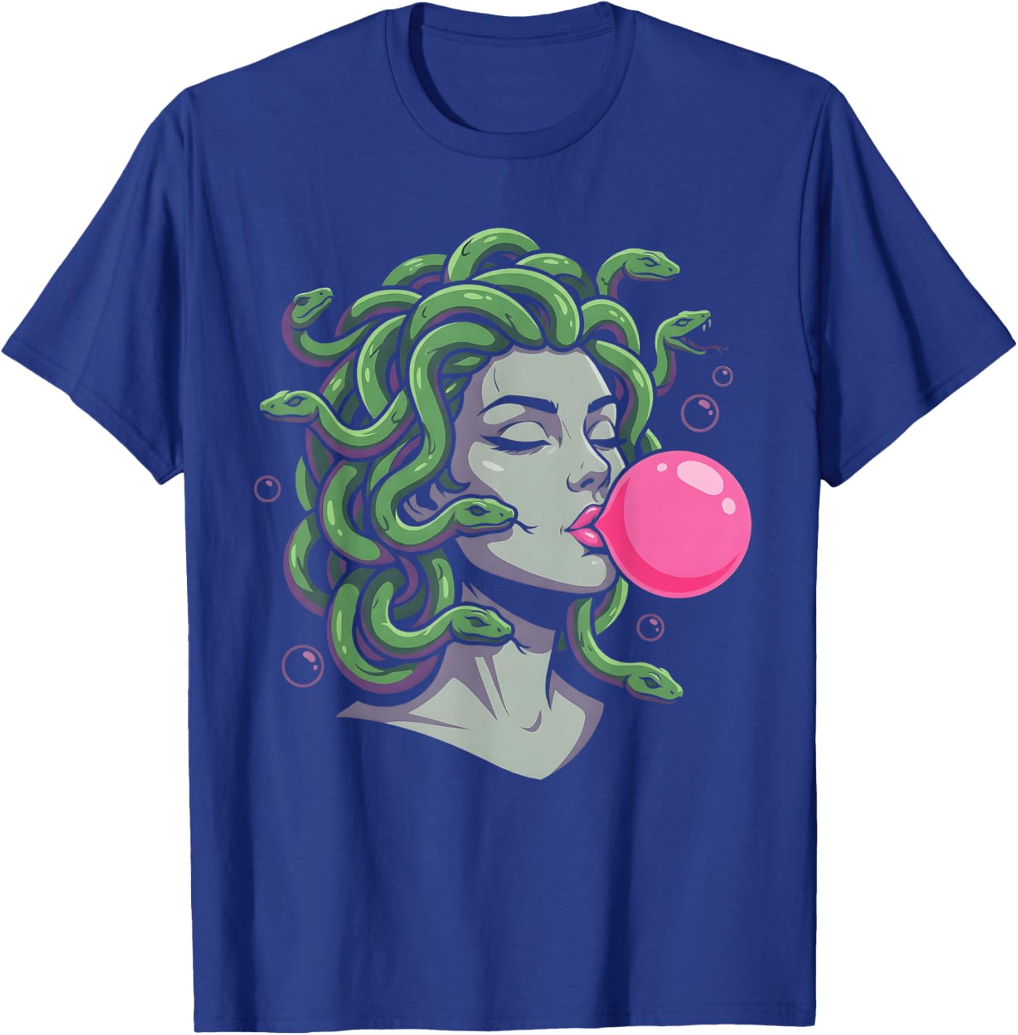 Medusa Bubble Gum T-Shirt - T-Shirt | Royal