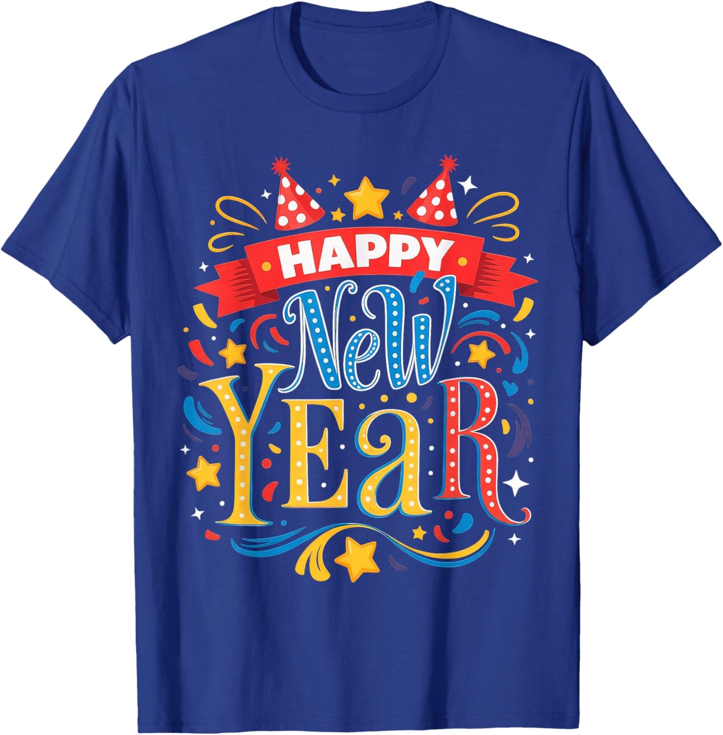 Happy New Year Eve 2026 T-Shirt - T-Shirt | Royal