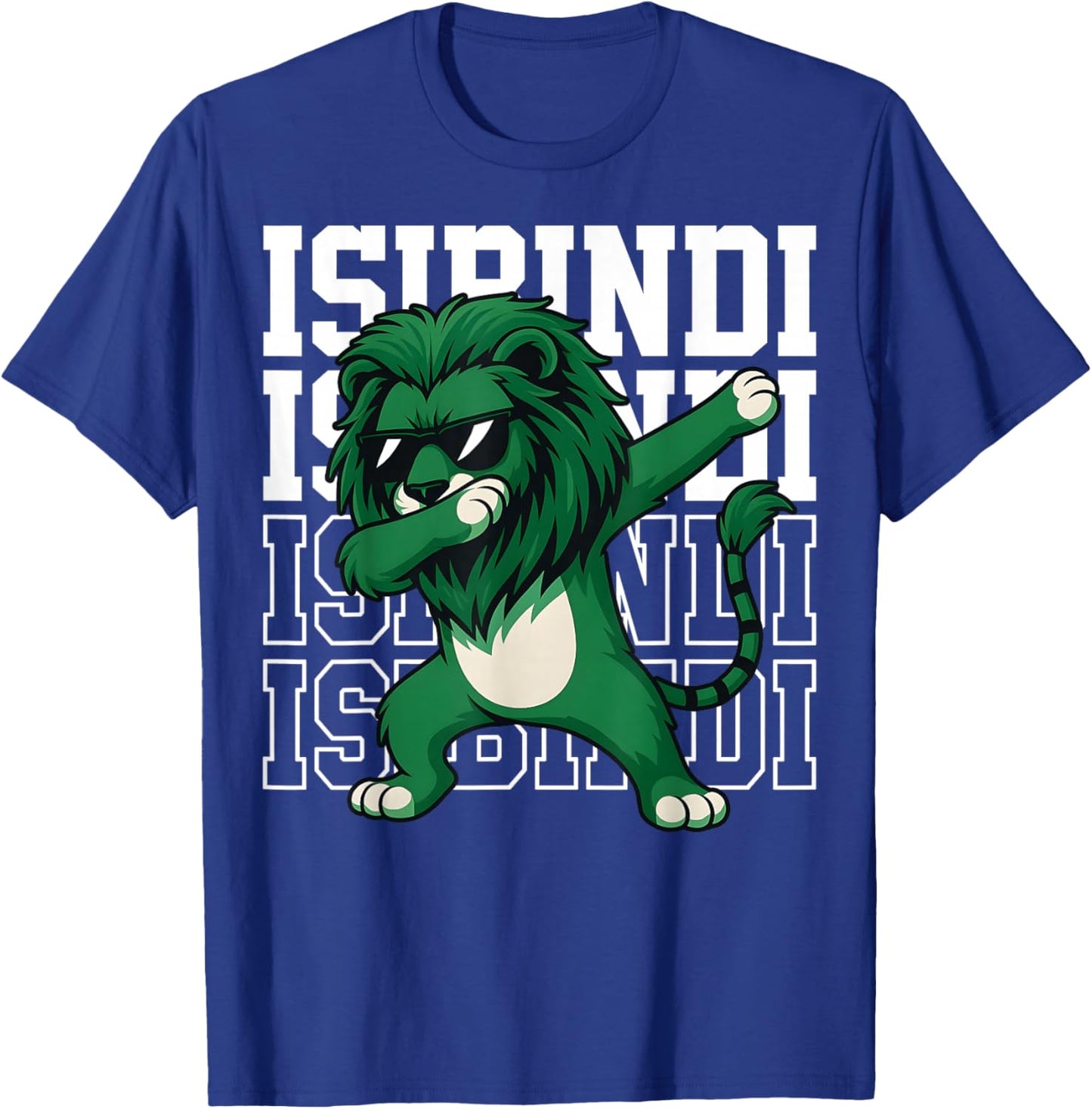 Vintage Isibindi Name Dab Cool Animal Gift Women Kid T-Shirt - T-Shirt | Royal