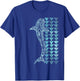 Hawaii Tribal Shark Teeth Hawaiian Polynesian Maori Vintage T-Shirt - T-Shirt | Royal