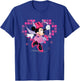 Disney Minnie Mouse Valentine's Day Cupid Pixel Heart T-Shirt - T-Shirt | Royal