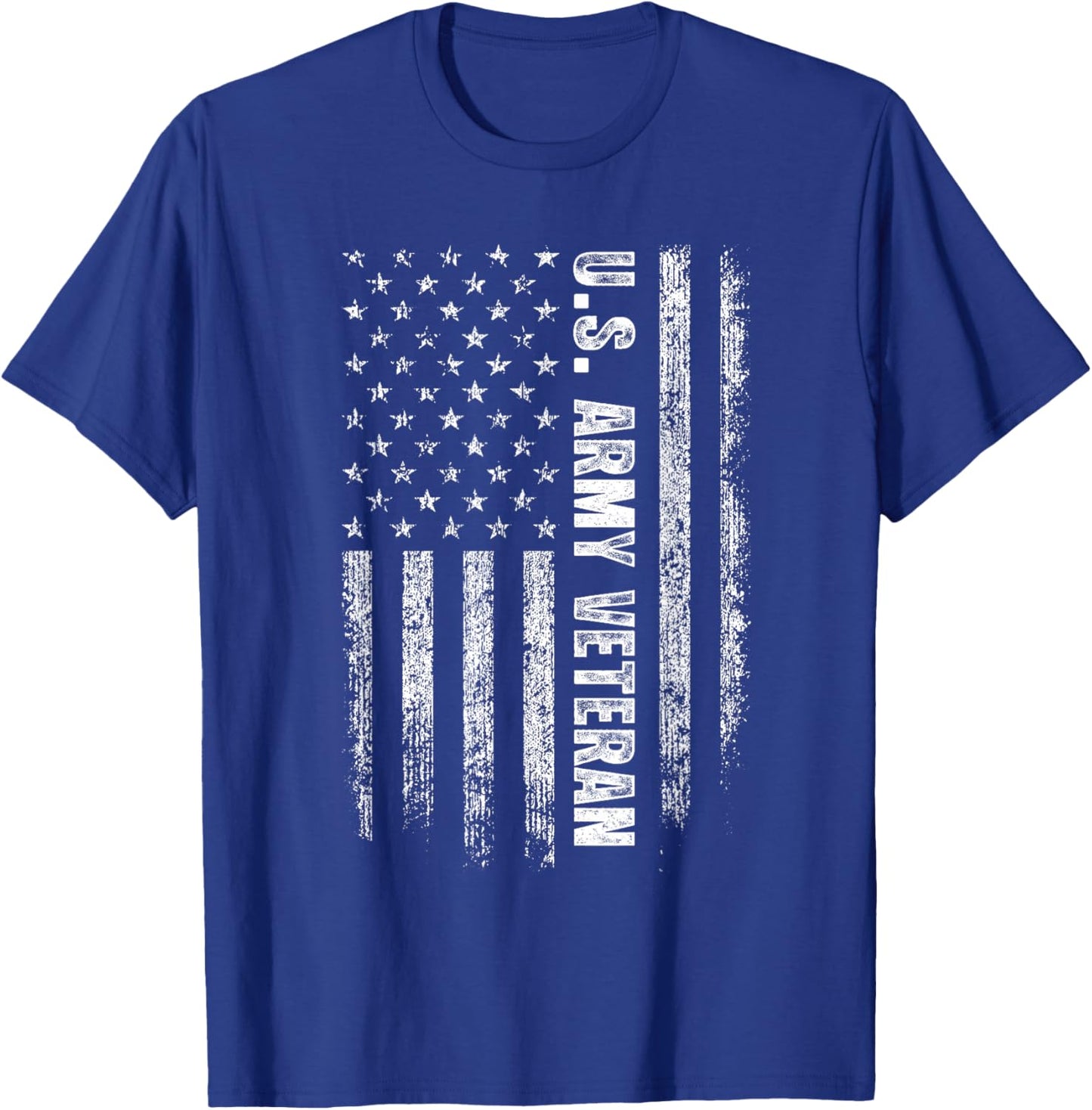US Army Veteran Dad Veterans Day Birthday Thank You T-Shirt - T-Shirt | Royal