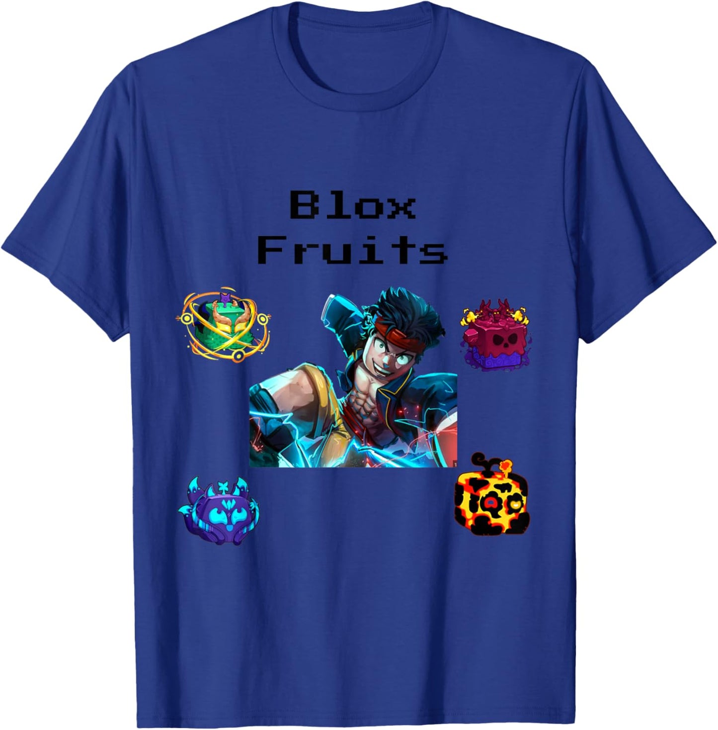 blox Fruits T-Shirt - T-Shirt | Royal