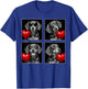 Funny Dachshund Photobooth Dog Lover Valentines T-Shirt - T-Shirt | Royal