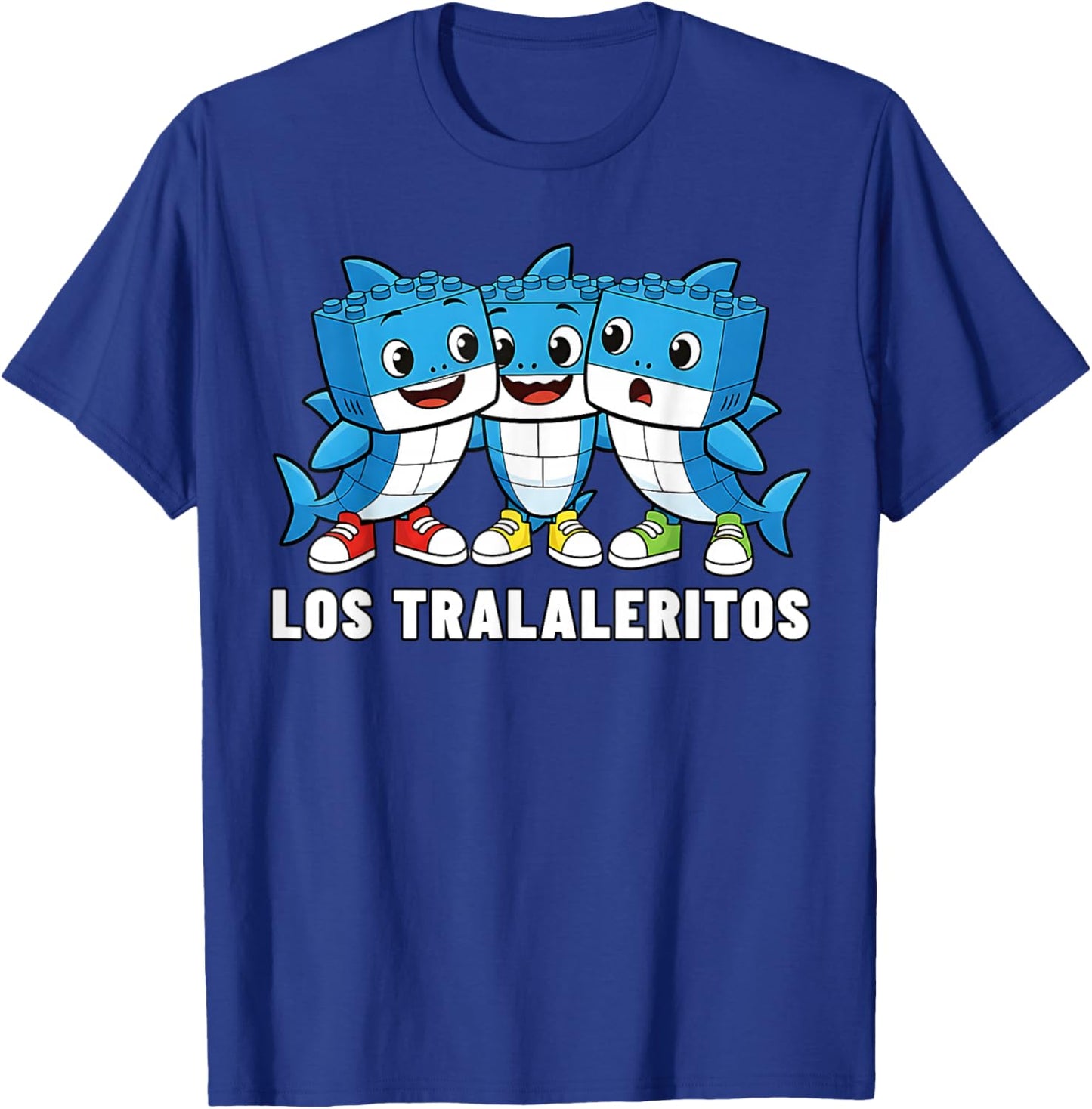 Cute Los Tralaleritos Funny Italian Brainrot Kids Meme T-Shirt - T-Shirt | Royal