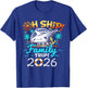 Oh Ship It's a Family Trip 2026 Family Matching Cruise Trip T-Shirt - T-Shirt | Royal