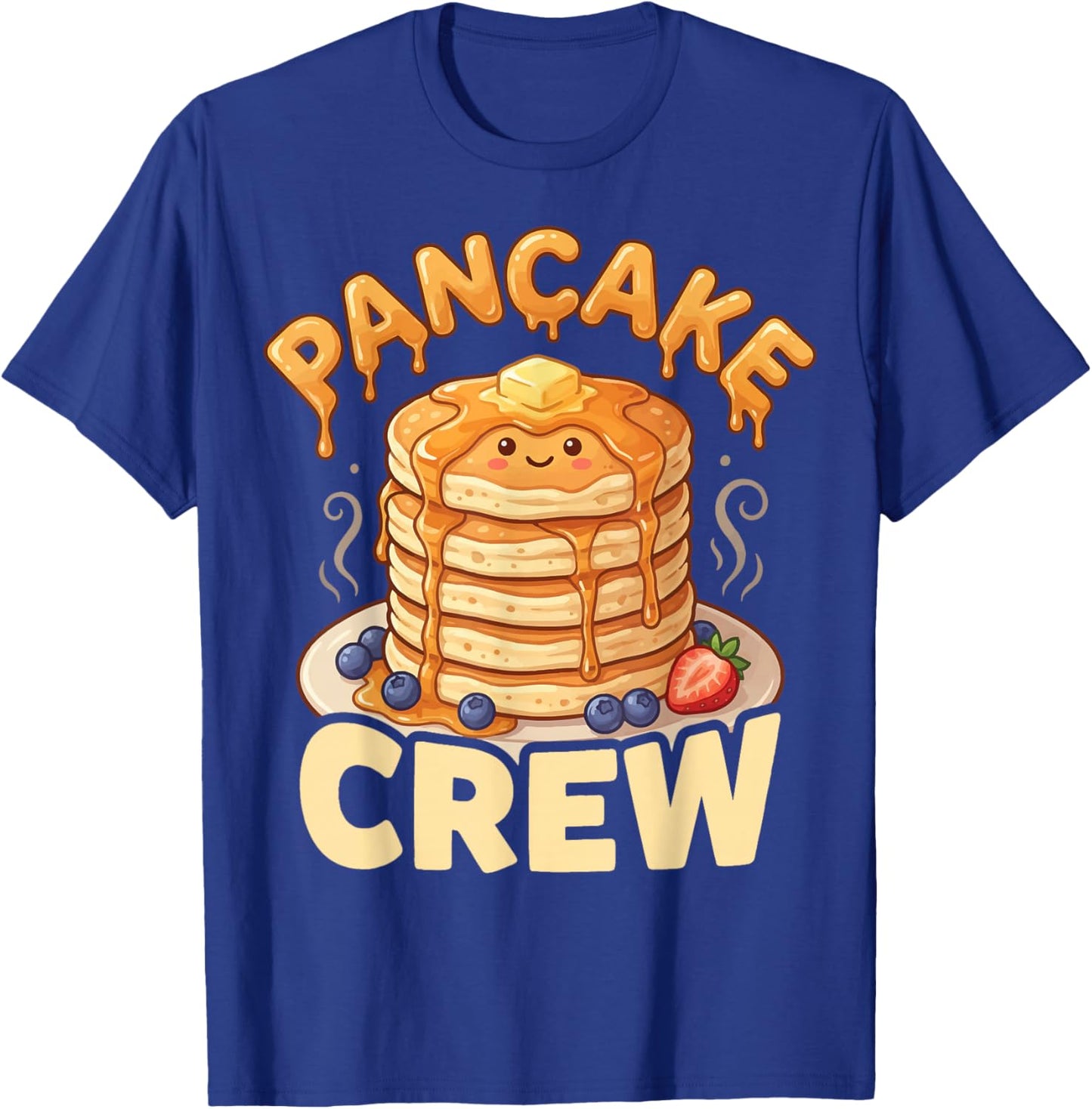 Pancake Crew T-Shirt - T-Shirt | Royal