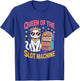 Cute Slot Machine Queen Casino Gambling Poker Player T-Shirt - T-Shirt | Royal