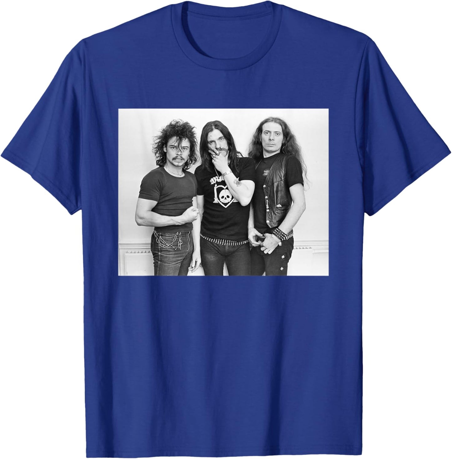 Motorhead Phil Taylor Lemmy Kilmister & Eddie Clarke 1981 T-Shirt - T-Shirt | Royal