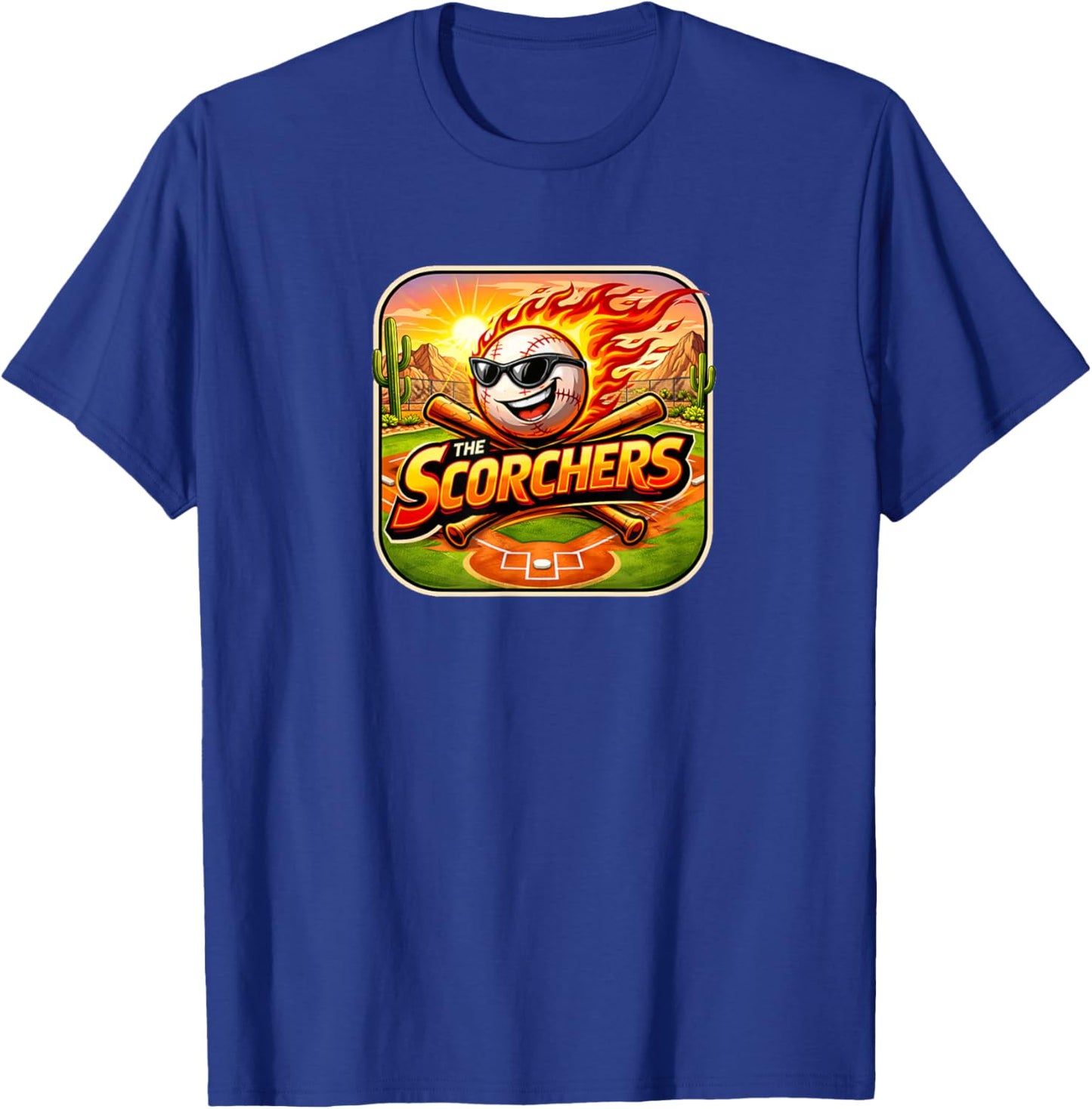 Baseball Team T-Shirt - T-Shirt | Royal