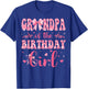 Grandpa of The Birthday Girl Matching Pink Coquette Bow T-Shirt - T-Shirt | Royal