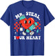 Mr Steal Your Heart for Boys Toddlers Valentine's Day Kids T-Shirt - T-Shirt | Royal