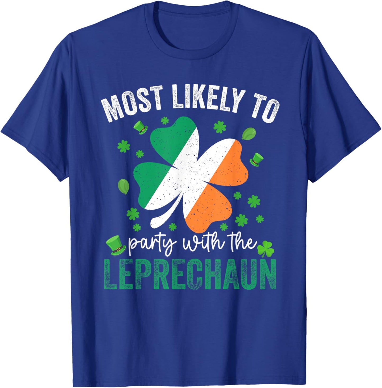 Matching St Patricks Day Party with The Leprechaun Women T-Shirt - T-Shirt | Royal