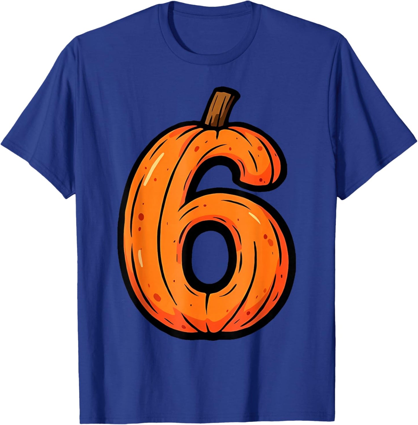 6 7 Pumpkin Funny Six Seven Meme Halloween Costume T-Shirt - T-Shirt | Royal