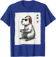 Gamer Japanese Art Men Women Teens Kids Funny Capybara T-Shirt - T-Shirt | Royal