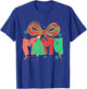 Coquette Bow Mama Christmas Tree Festive Holiday Xmas Mom T-Shirt - T-Shirt | Royal
