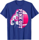 Football Pink Out Shirt Breast Cancer Awareness Month T-Shirt - T-Shirt | Royal