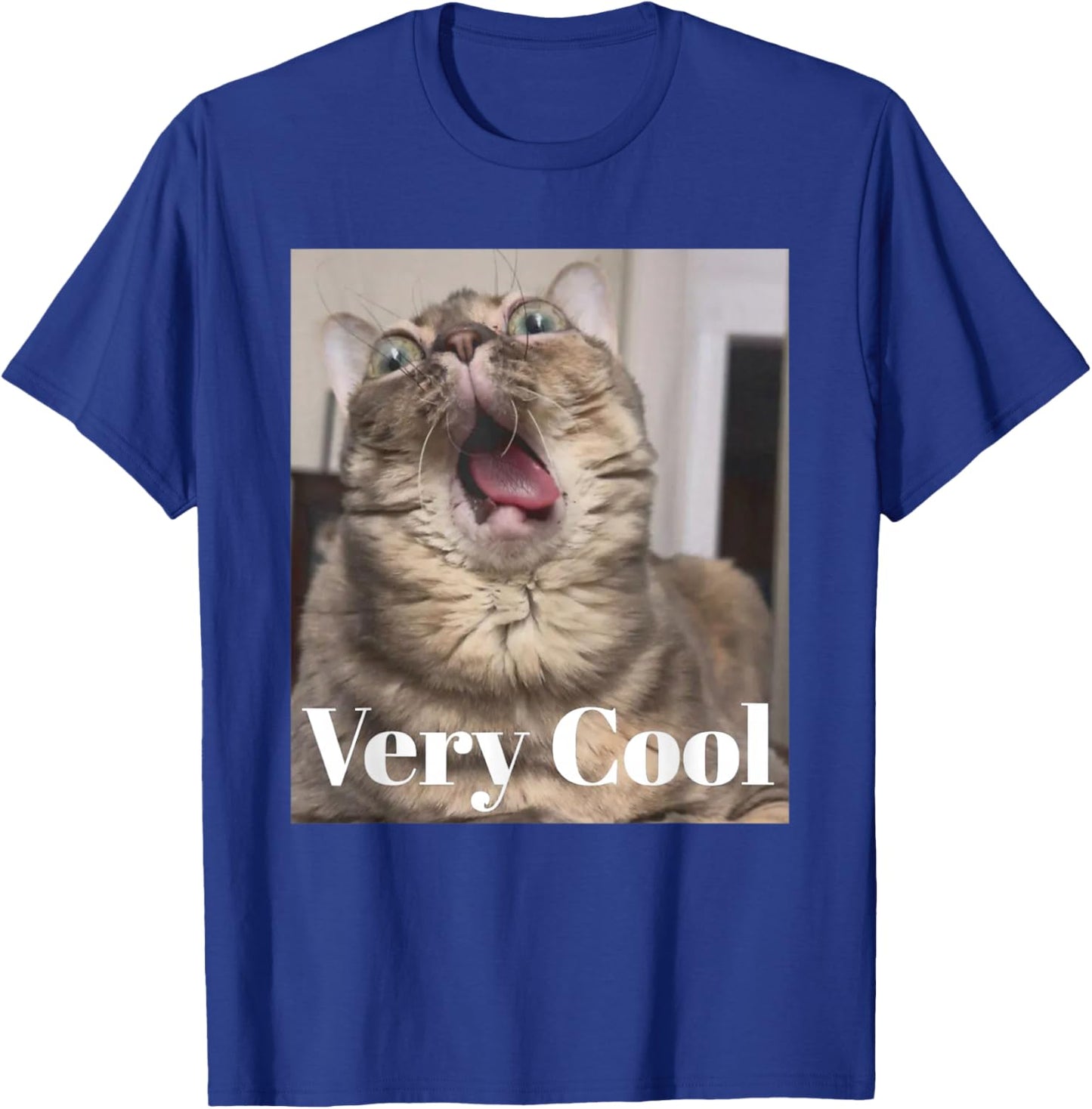 Gumbus Very Cool Funny Brainrot Cat Dank Meme Gen Z T-Shirt - T-Shirt | Royal