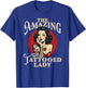 The Amazing Tattooed Lady T-Shirt - T-Shirt | Royal