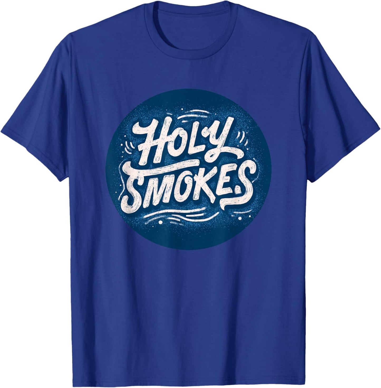 Funny Holy Smokes Stamp Costume T-Shirt - T-Shirt | Royal