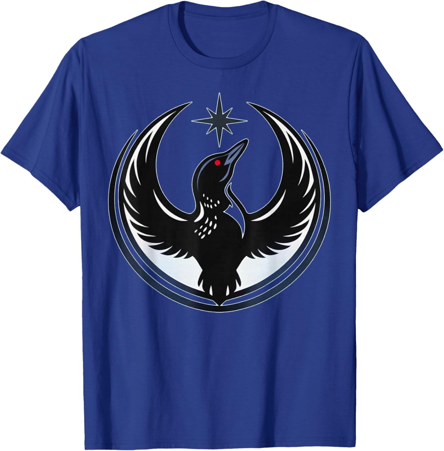 Minnesota Rebel Loon T-Shirt - T-Shirt | Royal