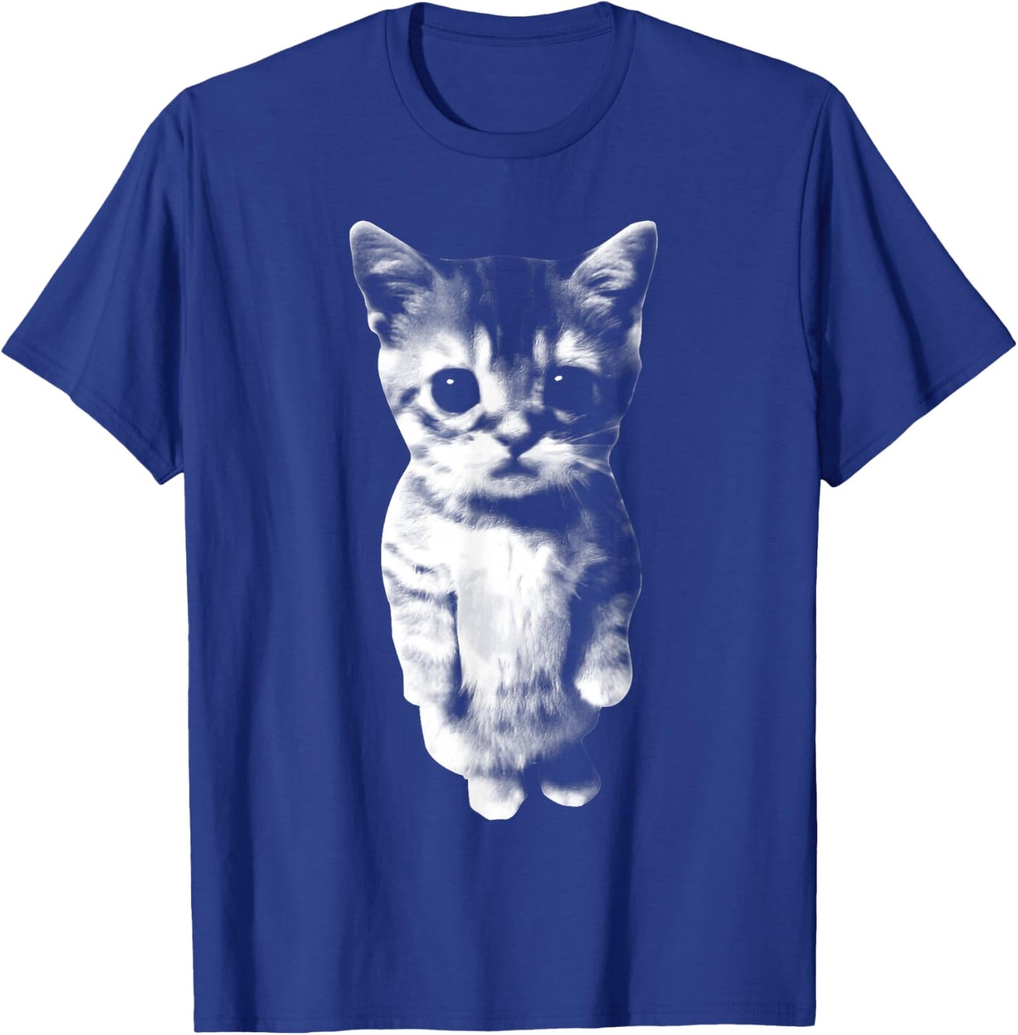 El Gato Sad Kitten Funny Meme Sad Crying Cat Munchkin Kitty T-Shirt - T-Shirt | Royal
