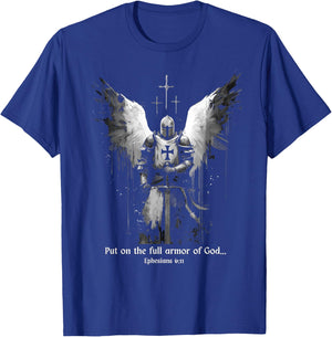 Christian Knight Templar Crusader Warrior Catholic Men Women T-Shirt - T-Shirt | Royal