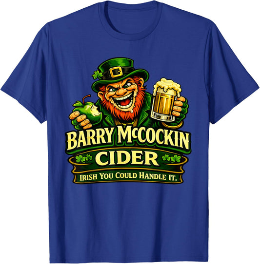 Funny Leprechaun Drink Joke Irish You Could Handle It T-Shirt - T-Shirt | Royal